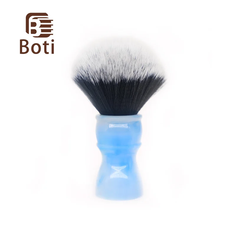 Boti Brush-Tuxedo Syntetické tenké vlasové uzol a ľadové kvety celé holenie štetca Pánsky bradový nástroj
