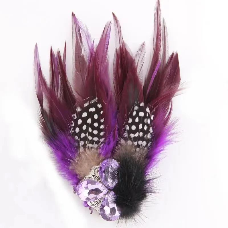 Boutonniere Clips golier brošňa Pin Business Banquet Brochet Feather Flower Suit Wedding Corsage Hosting Performance Accessories