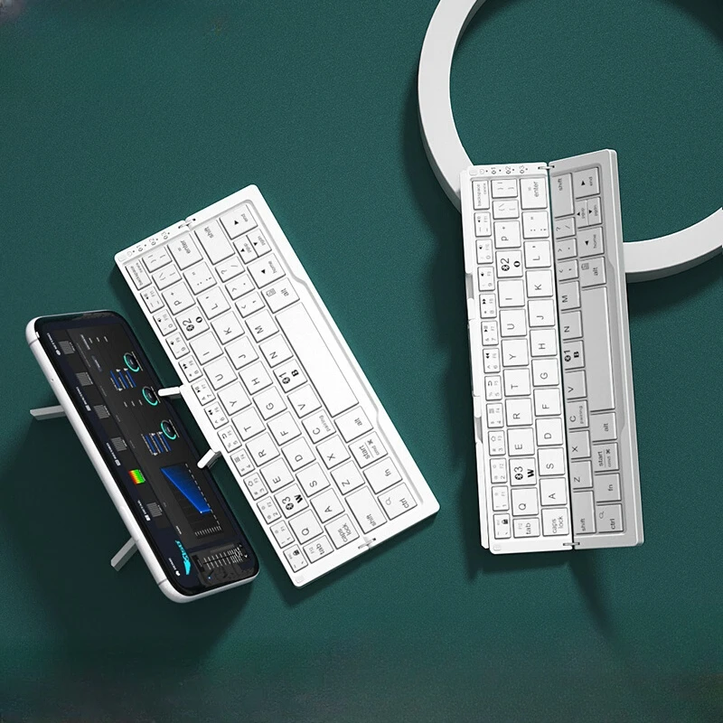 Bow Wireless Klávesnica skladacie tri pripojenie k zariadeniu Bluetooth klávesnica Tablet Tablet Notebook Apple iPad Mini prenosná klávesnica