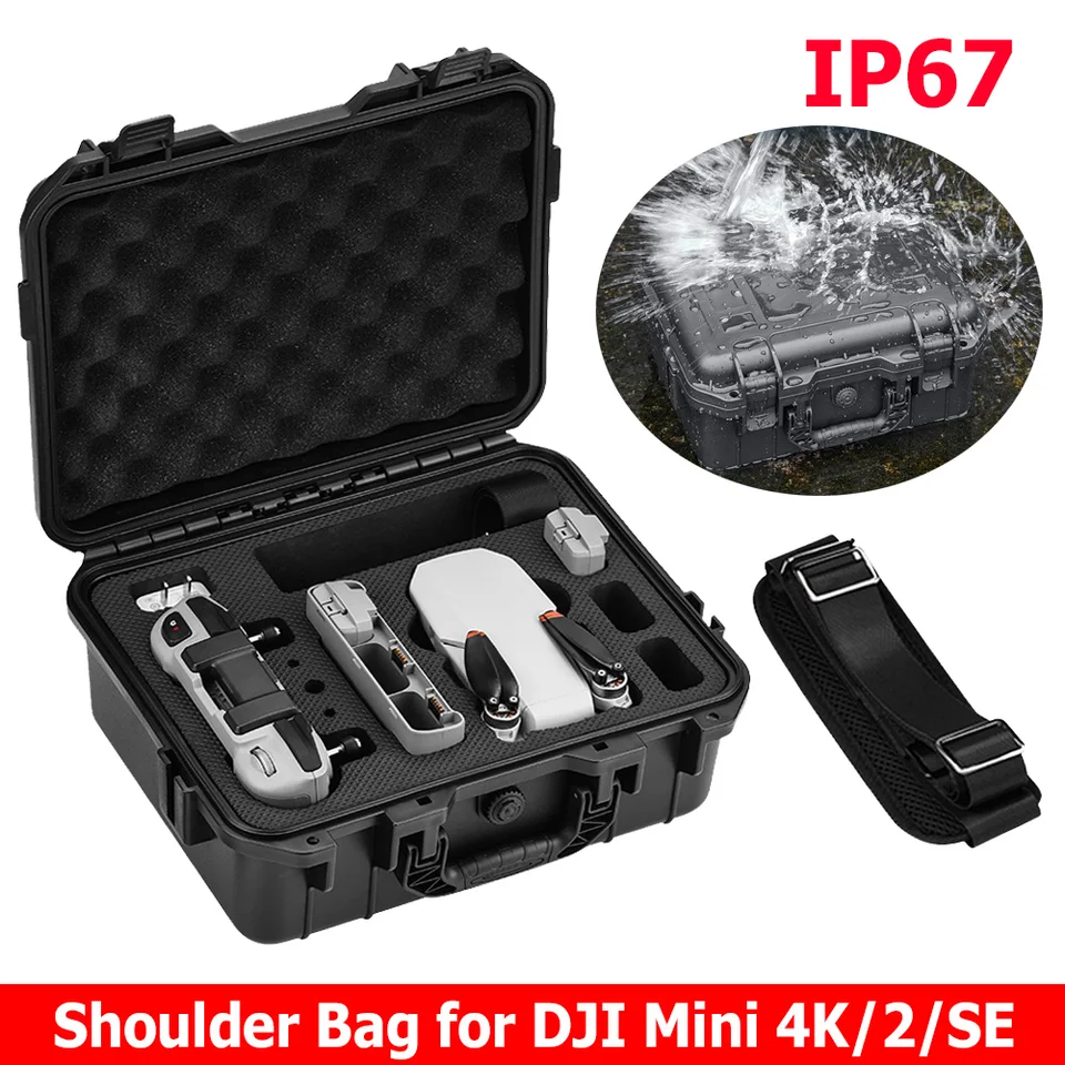 Box s výbuchom pre výbuch pre DJI Mini 4K/2/SE Suver Dron Case Puzdro Vodotesné dronové vrecko DRONE DORON