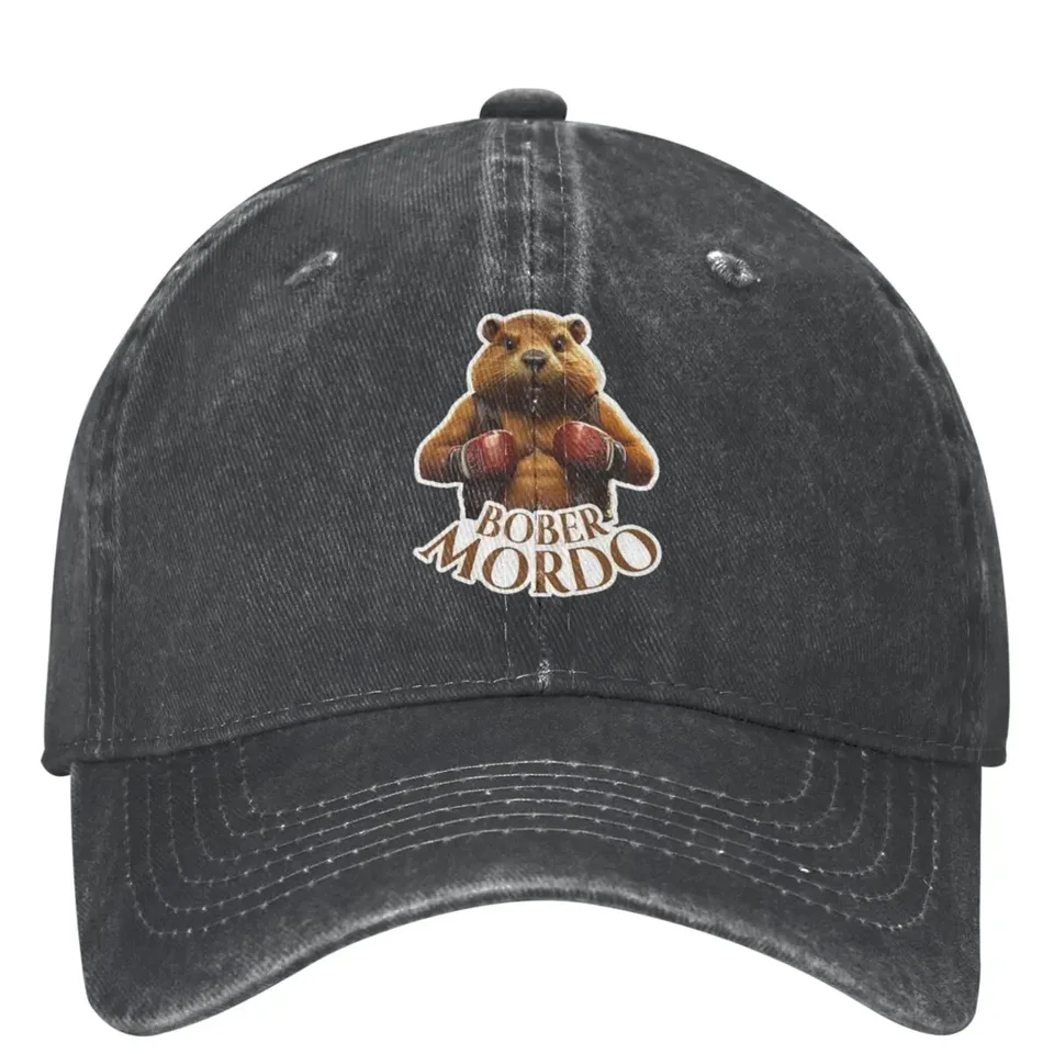 Boxing Beaver Polish Bober Mordo Baseball Caps Outfits pre mužov Vintage Bobr Kurwa Snapback klobúk nastaviteľný