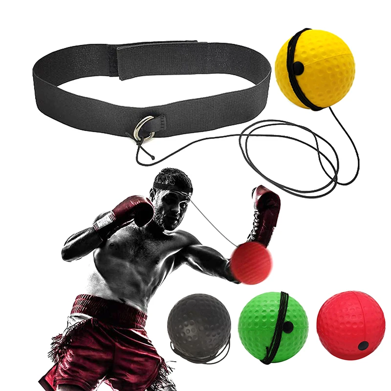 Boxing Speed ​​Gall Hlava hlava PU Punch Ball MMA SANDA TRACKE RUKOVÉ OCE RUCE ECE EYCE PSAG BAG MUAY Thai Boxeo Fitness Equipment