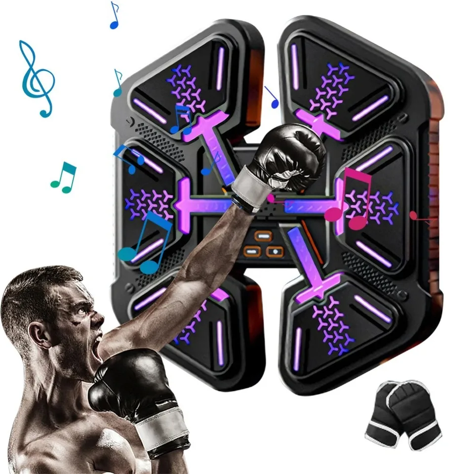 Boxing Sports Smart Music Boxing Machine Bluetooth Dierovacia podložka Fitness Cvičenie boxovanie nástenná agilita reakcia Cvičenie