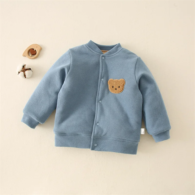 Boys Coat Cotton Bunda Windbreak Vousar 2024 Ružová zimná jeseň Zhusťte teplé lyžovanie vianočný darček pre detské oblečenie