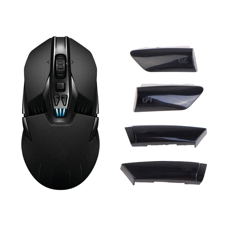 Bočné tlačidlá bezdrôtového výmeny myši pre G900 G903 Gaming Mouse Unsencanance G7 Parts H8WD
