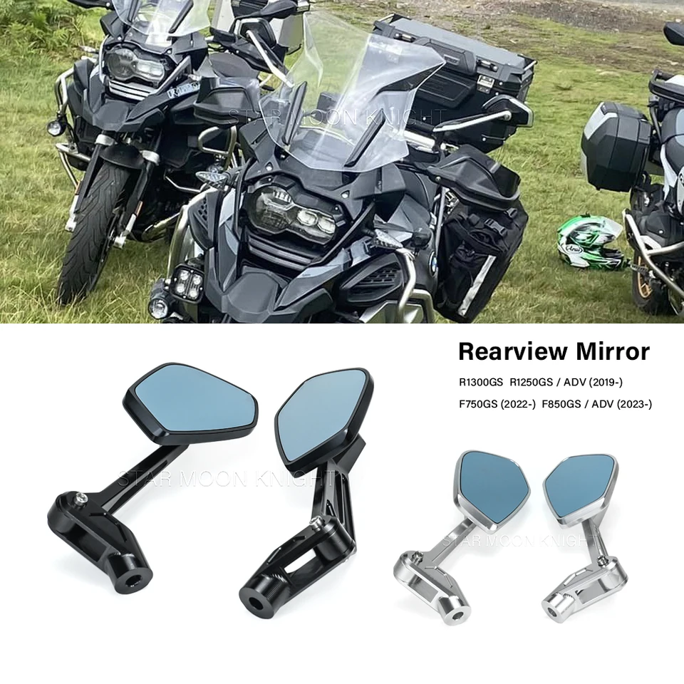 Bočné zrkadlo pre BMW R 1300 GS 1300 GSA1250 R1250GSA F850GS F 750GS F 850GS ADV príslušenstvo HD nastaviteľné zrkadlo