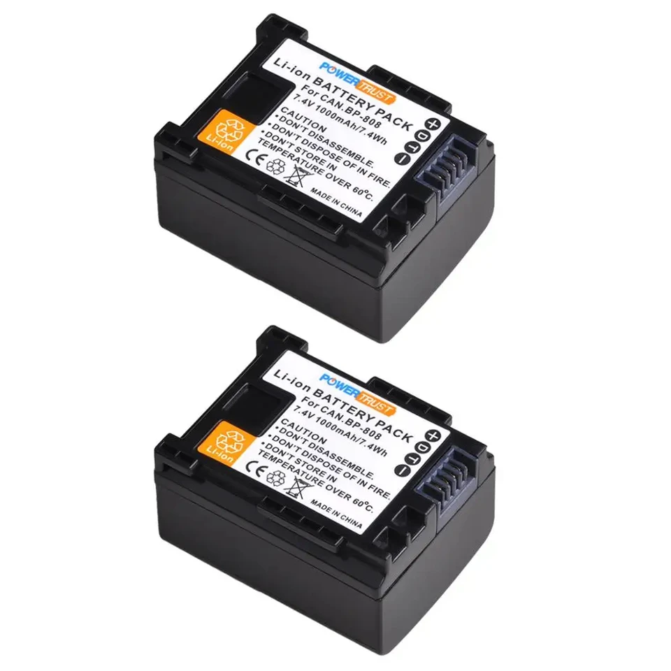 BP-808 BP 808 BATERIA 1000MAH 7,4 V BATÉRIA COMERATION pre CANON FS300 FS100 XA10 HG21 IVIS HF20 Legria HF200 VIXIA HG20 batérie