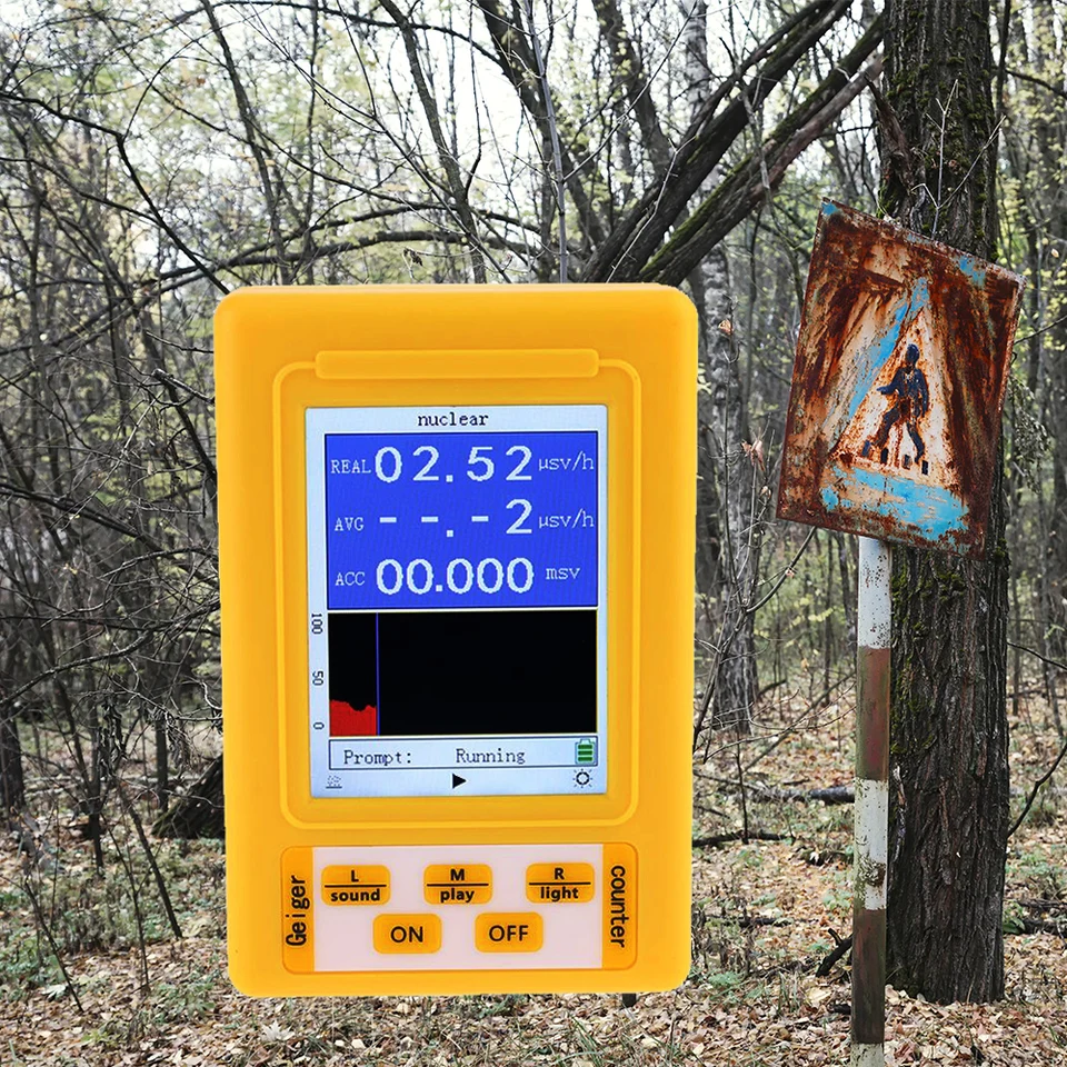 BR-9A/BR-9B/BR-9C séria série radiačných detektorov RUCNHELD Multifunkčný zadný meter meracieho merača EMF merača EMF