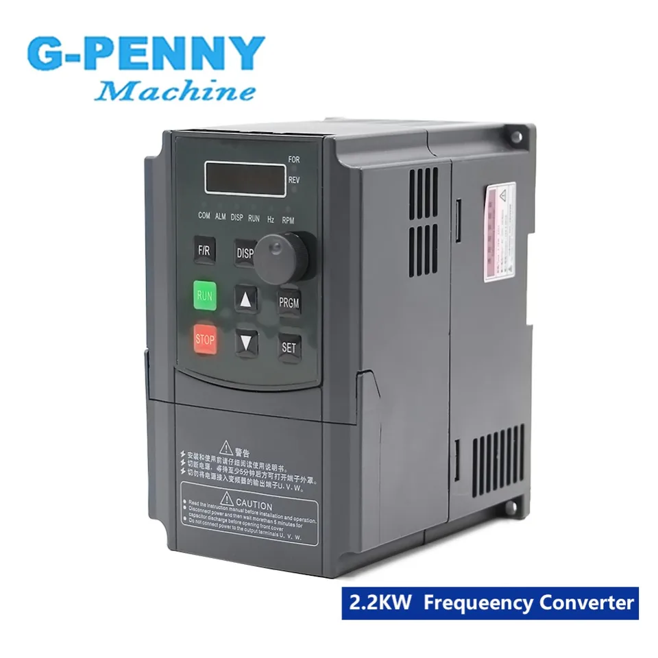 Br/ru Send! G-Penny 220V 1,5 kW Inter 2,2 kW VFD Frekvenčný konvertor premenlivého frekvenčného pohonu vretena Rýchlosť motora Motor