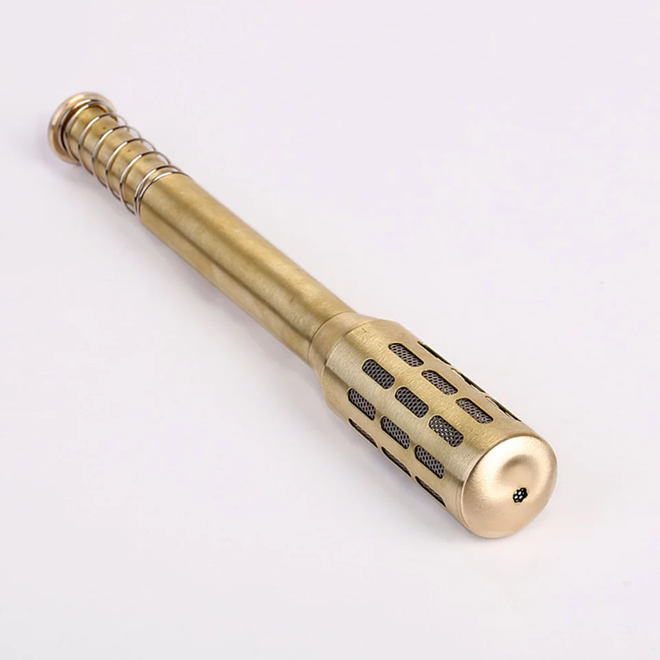 BRASS MOXA Roller Stick Moxibustion Massage Burner Zlepšiť krvný obeh (zlato) Moxa Stick Body