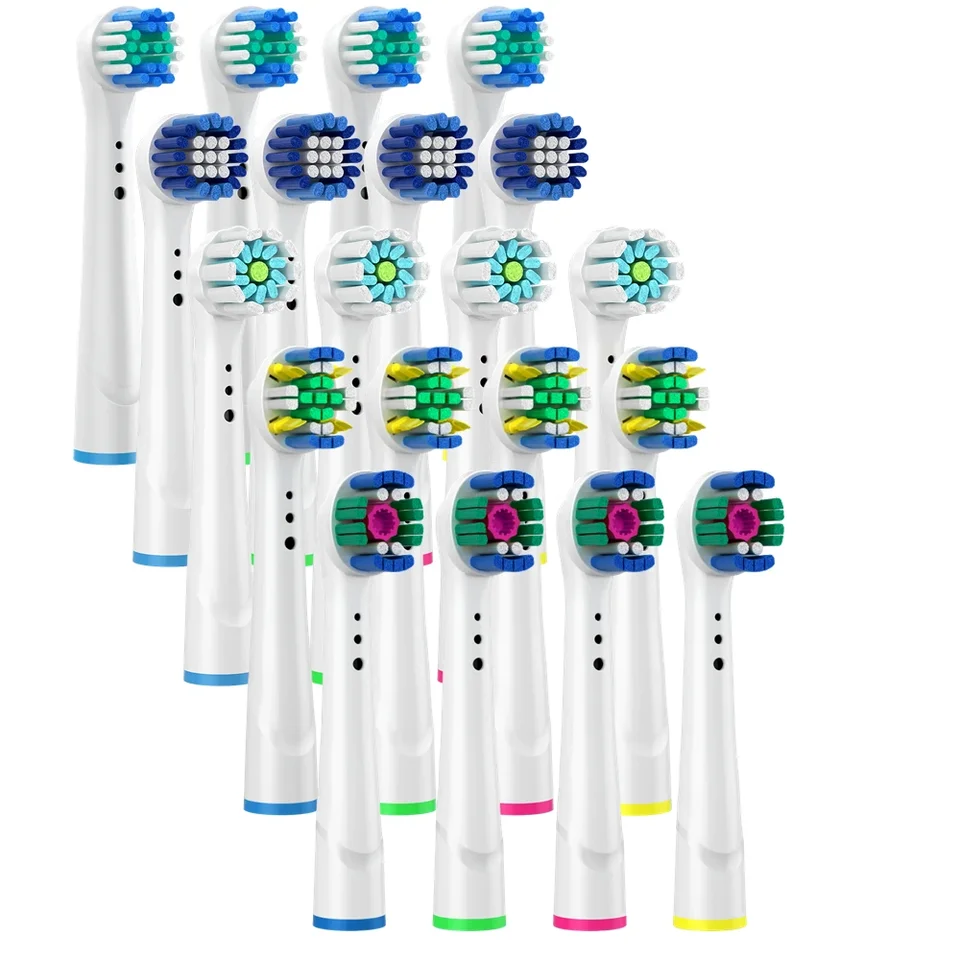 Braun Oral B náhradná hlava kefy - citlivá čistá senzi ultrathin gum starostlivosť Cuidado Bukálne mriežky zuby Čistič čistiaceho prostriedku