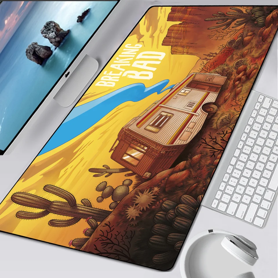 Breaking Bad Large Gaming Mouse Pad Computer MousePad PC PC Gamer Mouse Mouse MOST NAPOŽITÝ MAUSEPAD XXL MOŽNÁ KARPET KEZIKOVÁ Kláveska MAT DEAD PAD