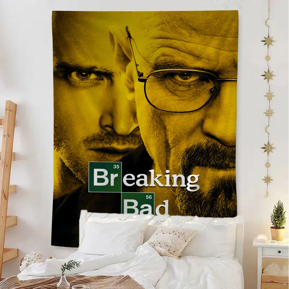 Breaking Bad TV anime tapiséria hippie kvetinové koberce kobercov