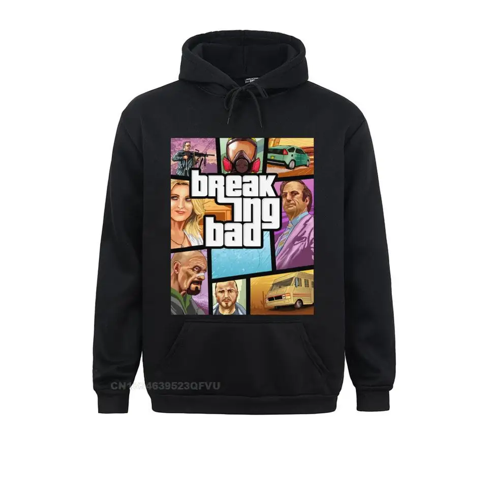 Breaking Theft Auto Breaking Bad Walter White Sweater Men Funny bavlna Crewneck Women 2021 Veľkoobchod