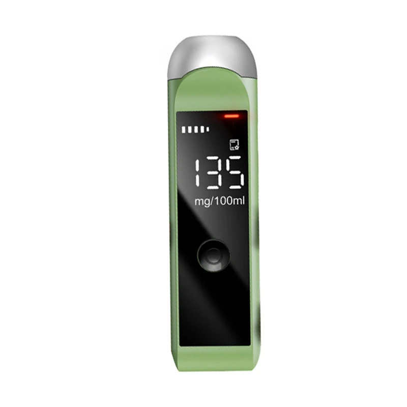 Breath Alkohol Tester Nabíjateľný dychový testovací náradie s alkoholom s LCD displejom