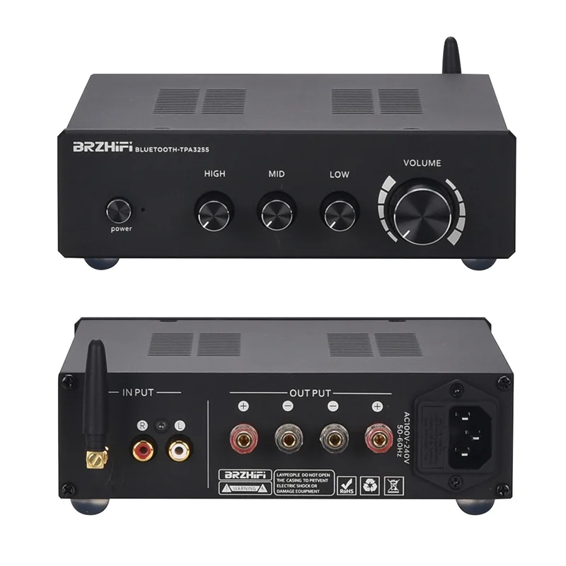 Breeze BRZHIFI TPA3255-A S Bluetooth 5.0 High-Power Fever Digital Power zosilňovač 300WX2