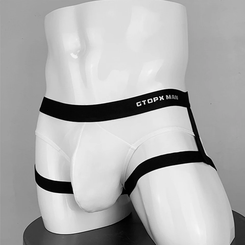 Briefingy muži spodná bielizeň denná leightweight spodná bielizeň s nízkym pásom nohavičky sexy vykurovanie puzdra jockstrap úsek T-back Thong Thong