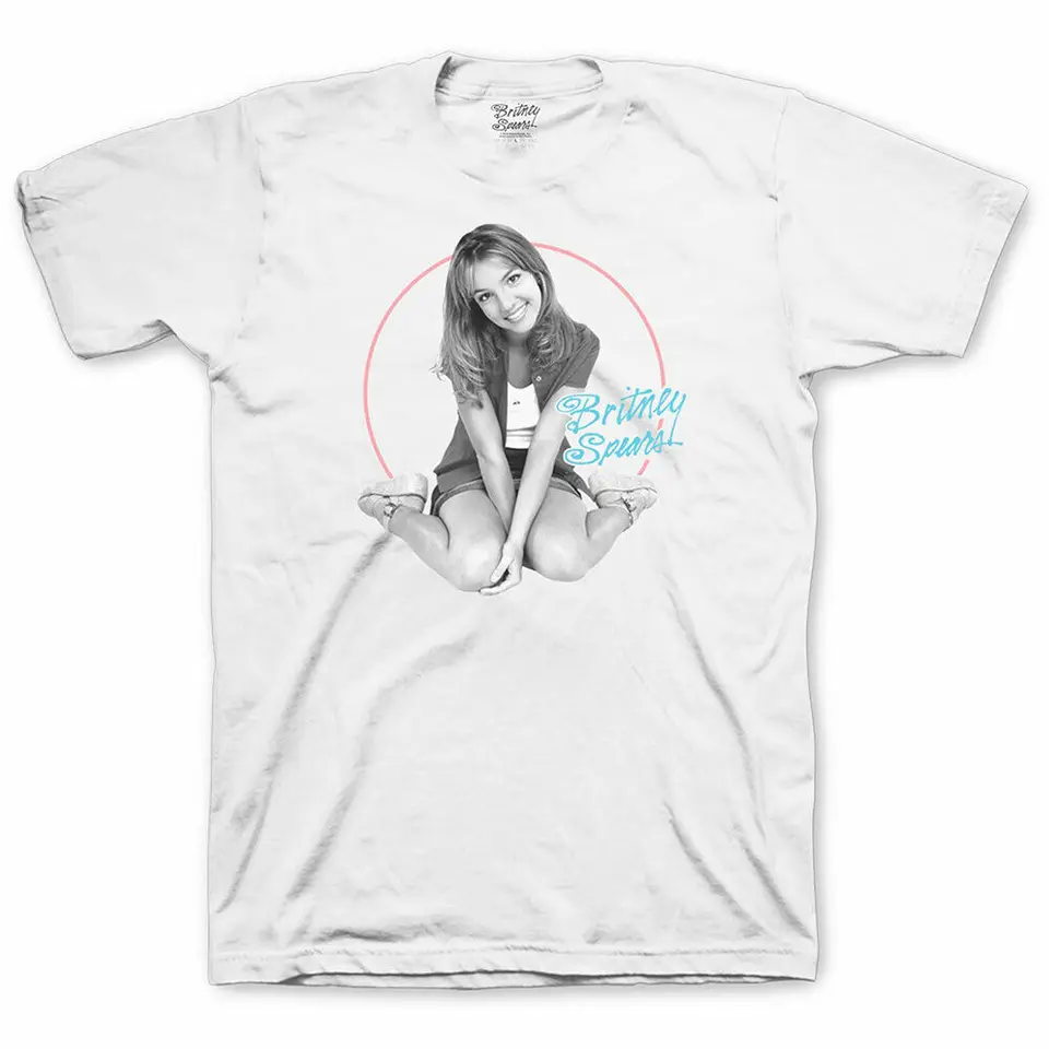 Britney Spears Classic Circle Oficial Tir Tirt Mens