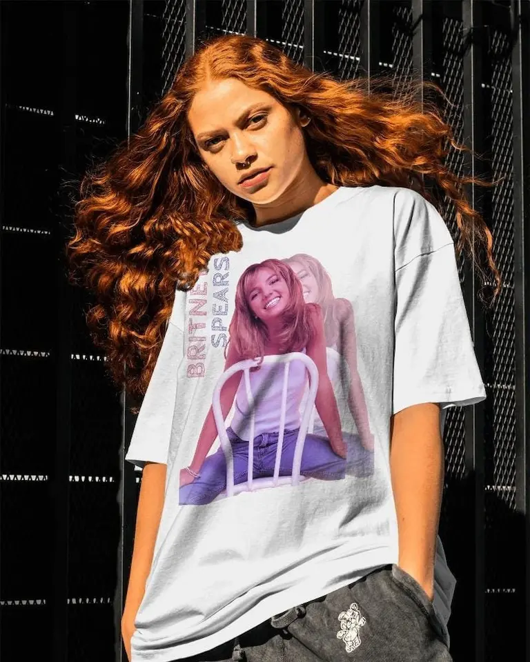 Britney Spears Trshirt -grafické odpaliská, Vintage Britney Tirlar, Britney Mikrot ,, Britney Hoodie, Britney Spears