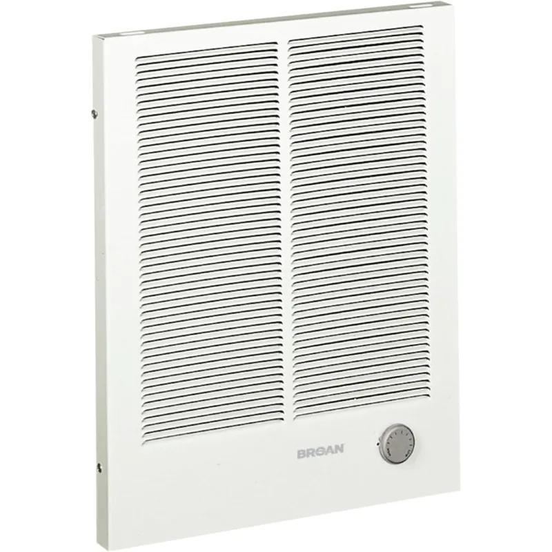 Broan-Nutone 194 Vysoko kapacita nástenného ohrievača, biela maľovaná mriežka, 3000/1500 watt 240 vac