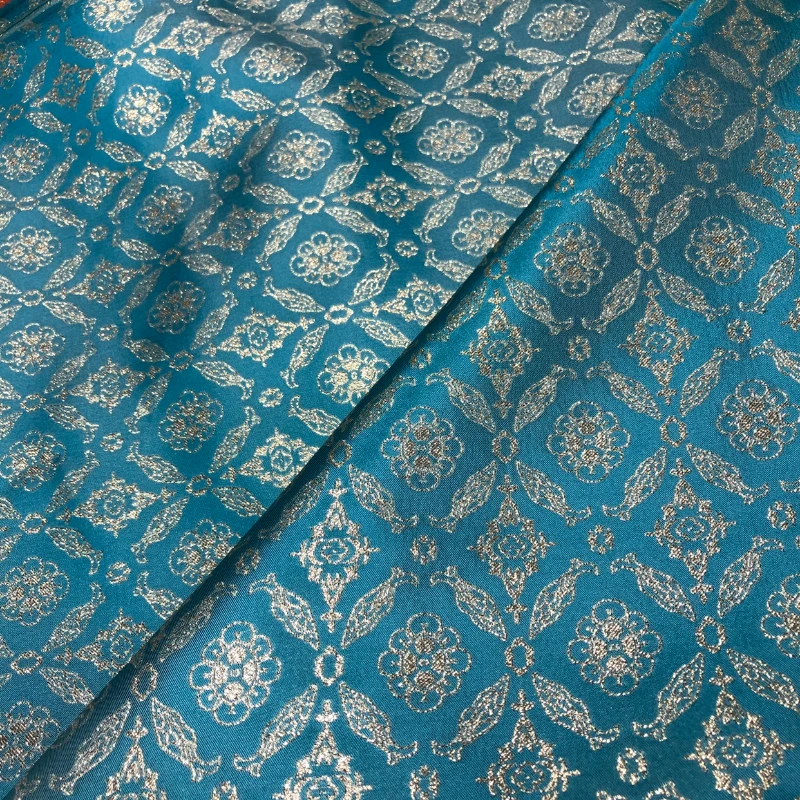 Brocade Jacquard Tkanina pre kutilské šitie vesty módne odevy tkaniny Veľkoobchod z materiálu pre domácich majstrov