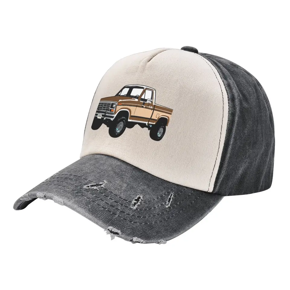 Brown & Béžová 80. roky 4x4 F nákladné auto baseball čiapka klobúk klobúk luxusná značka UV ochrana Solar Hat Golf Dám