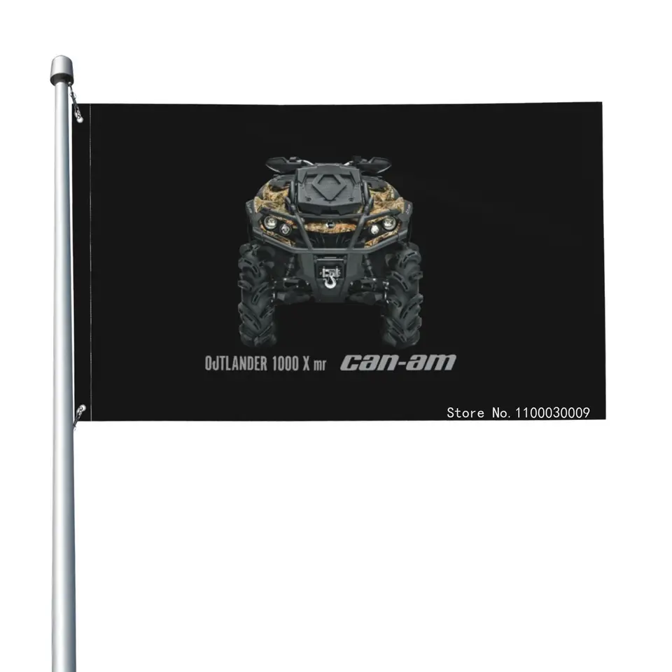 BRP CAN-AM OUTLANDER 1000 X MR FLAG BANNER VIVID AUST CLUB DOM DOBRÁ DOPRAVA GRAPHICKÁ VOJNA REKLAMNÁ Reklama