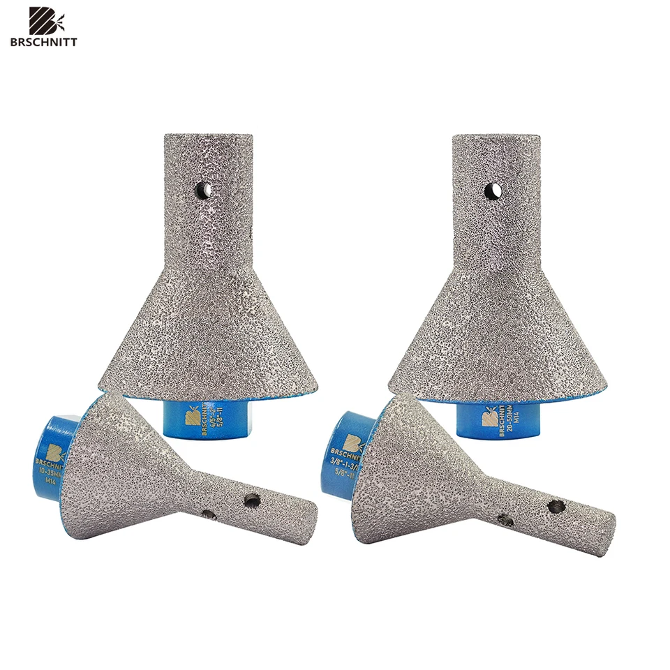 Brschnitt 1pc diamant Chamfer fleging bit bit keramické keramické dlaždice porcelánové leštenie Vytvorené otvory 5 8 vlákna