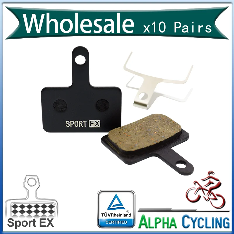 Brzdové podložky pre bicykle pre Aquila, Auriga, Auriga E-Comp, Auriga Pro, Draco, 10 párov, Sport Ex, BP004