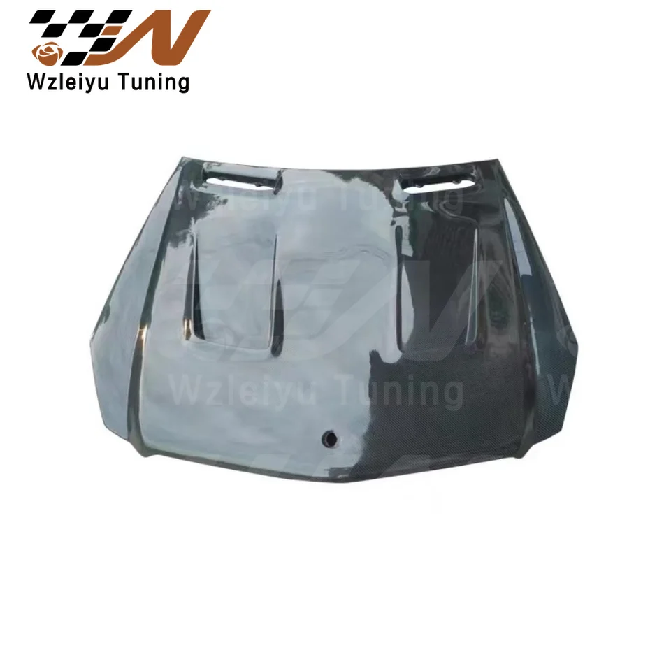 BS v štýle uhlíkových vlákien predná kapota Bonnet Fit for Benz R230 SL Class Vysokej kvalitnej montáže