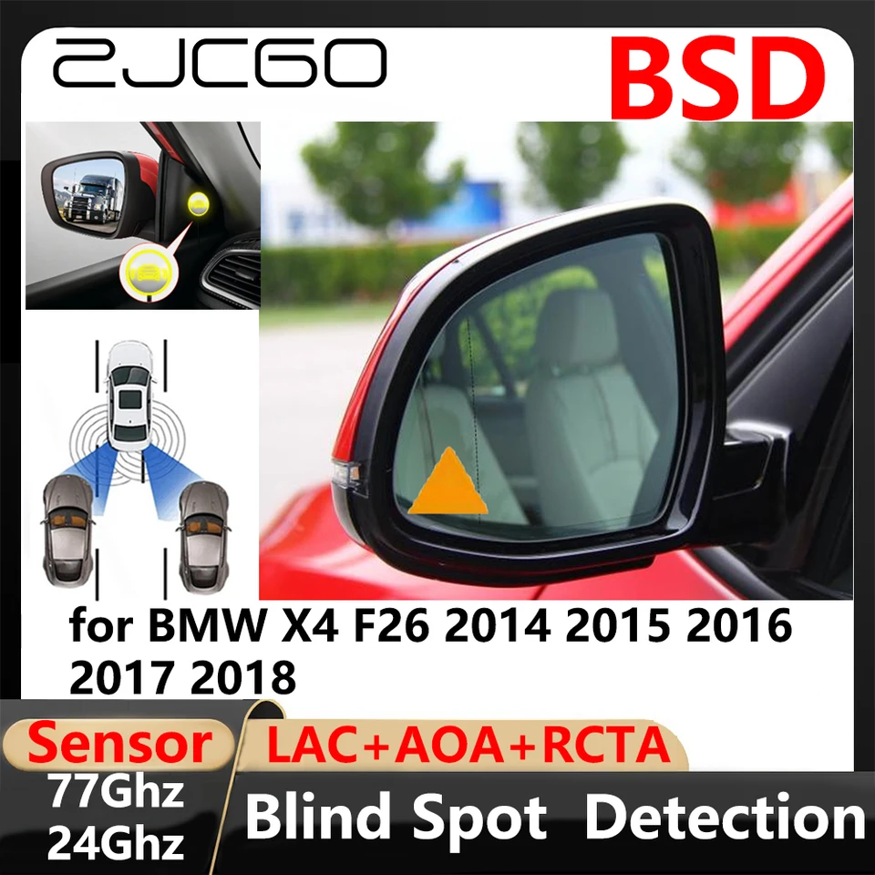 BSD Blind Spot Detection Lane Change Change Assisted Parking Driving Warnin pre BMW X4 F26 2014 2015 2016 2017 2017 2018