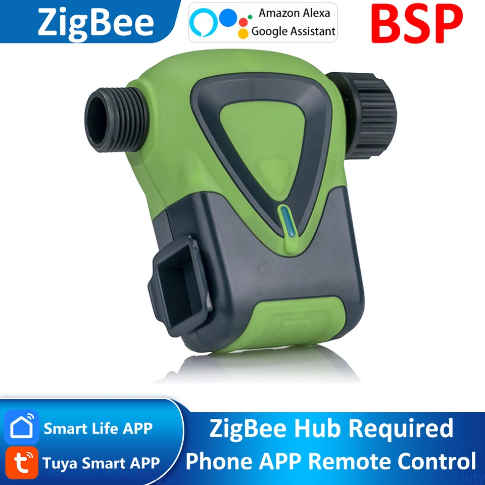 BSP TUYA ZIGBEE SMART GARDEN GARDEL WATER SPRINKLER TIMER TIMER SYSTÉM Požadované práce s Alexa Google Home Assistant MQTT