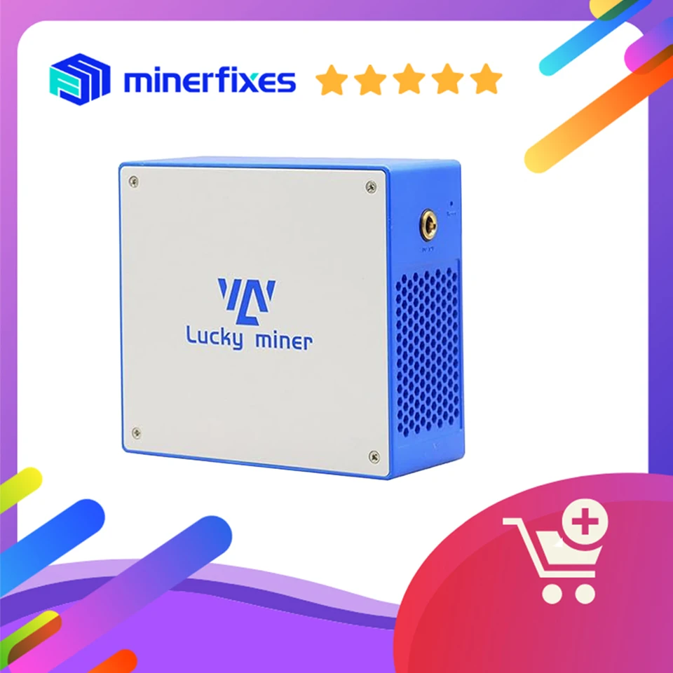 BTC Miner Lucky Miner LV07 Bitcoin Miner V7 1th/S 30W SHA256 Crypto Miner ASIC Miner Solo Miner na domáce použitie
