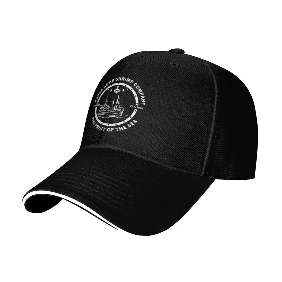 Bubba gump krevety Company baseball cap pláž UV ochranu solárne klobúky dievčenské pánske pánske