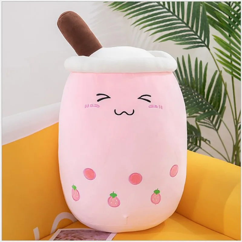 Bublinkový čaj pohár plyšových hračiek kawaii ovocný dizajn mlieka DETI DETSKÝ DOLIKOVÝ MEKÁLNY VANEMNÝ VANEMNÝ BARDEL