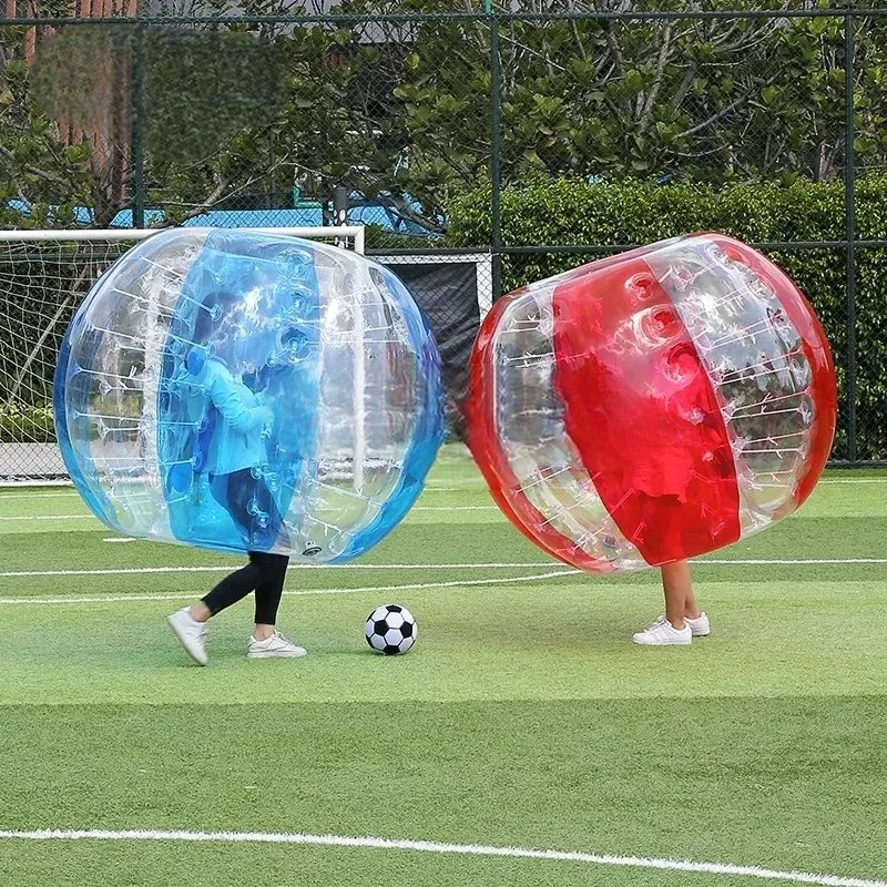 Bublinové futbalové gule nafukovacie nárazníky, PVC, Body Zorb Galls pre deti, dospelých, vonkajšie