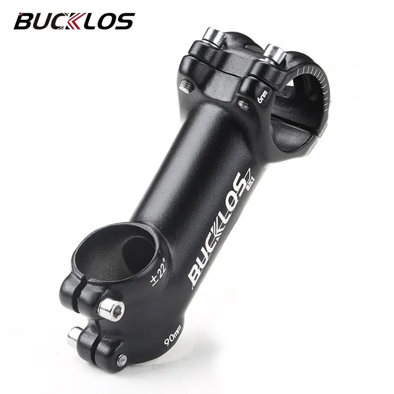 Bucklos 31,8 mm stonka 7/17/22 stupňa na rukách na bicykli STEM 80/90/100 mm stonky hliníkovej zliatiny MTB STEM CYKLING ČASŤ