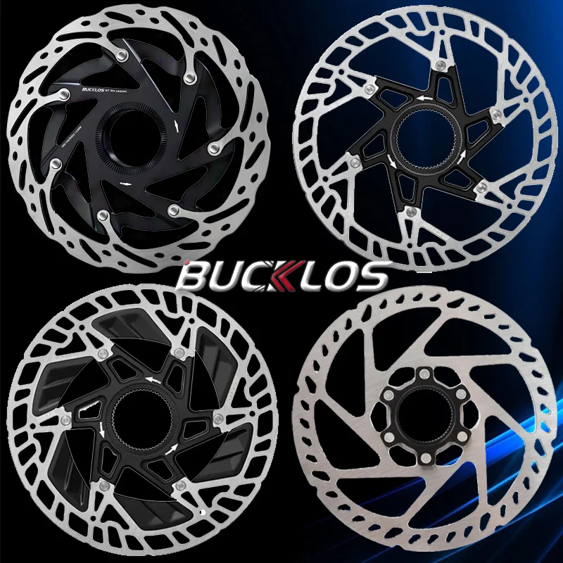 Bucklos Bicle Center Lock Disk Rotor Rotor 160 mm Mtb Road Road Bicycle Dutiny chladiaceho brzdového kotúča s rotormi kruhového kruhu