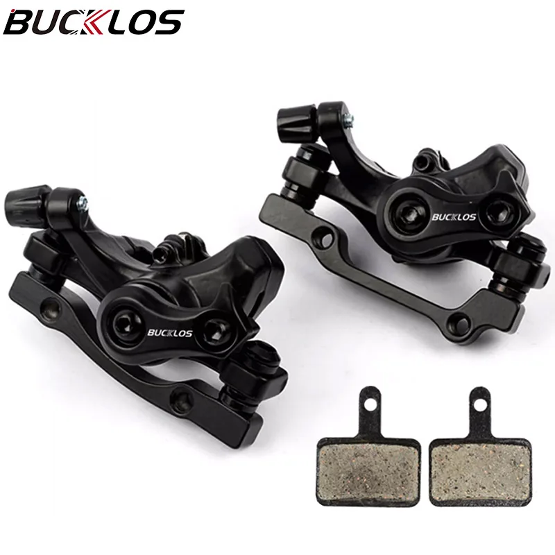 Bucklos Bicycle Disc Brzdenie strmeň 160 mm predná/zadná čiara ťahacia brzda Zliatina Zliatina Zliatina Mechanické brzdy MTB Časť MTB