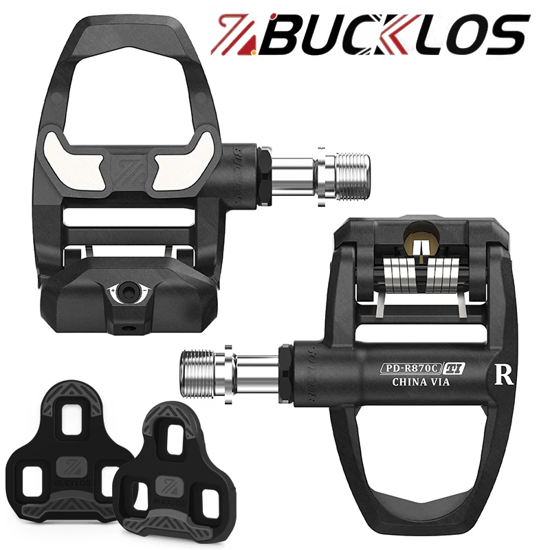 Bucklos Road Road Bicycle Self Locking Pedály
