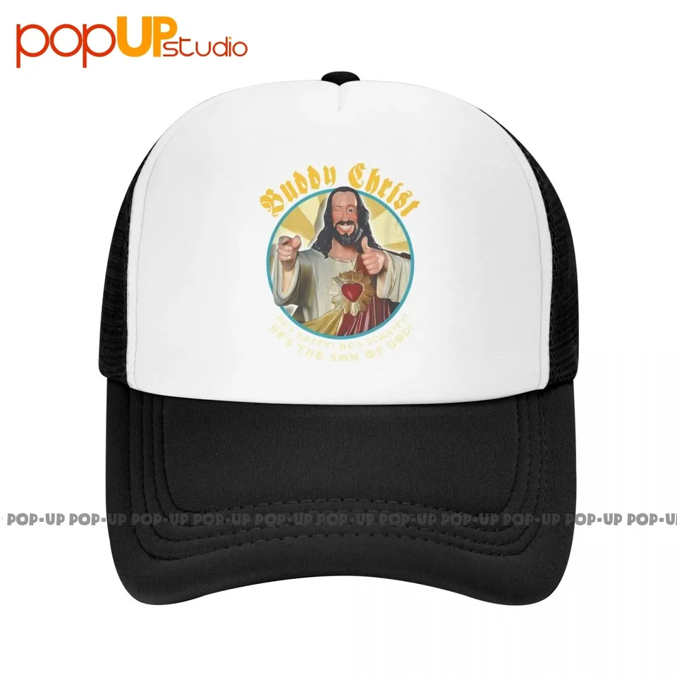 Buddy Christ Jay a tichý Bob Dogma View Askew Clerks Clerks vianočný darček baseball čiapky Trucker klobúky Priedušné nastaviteľné