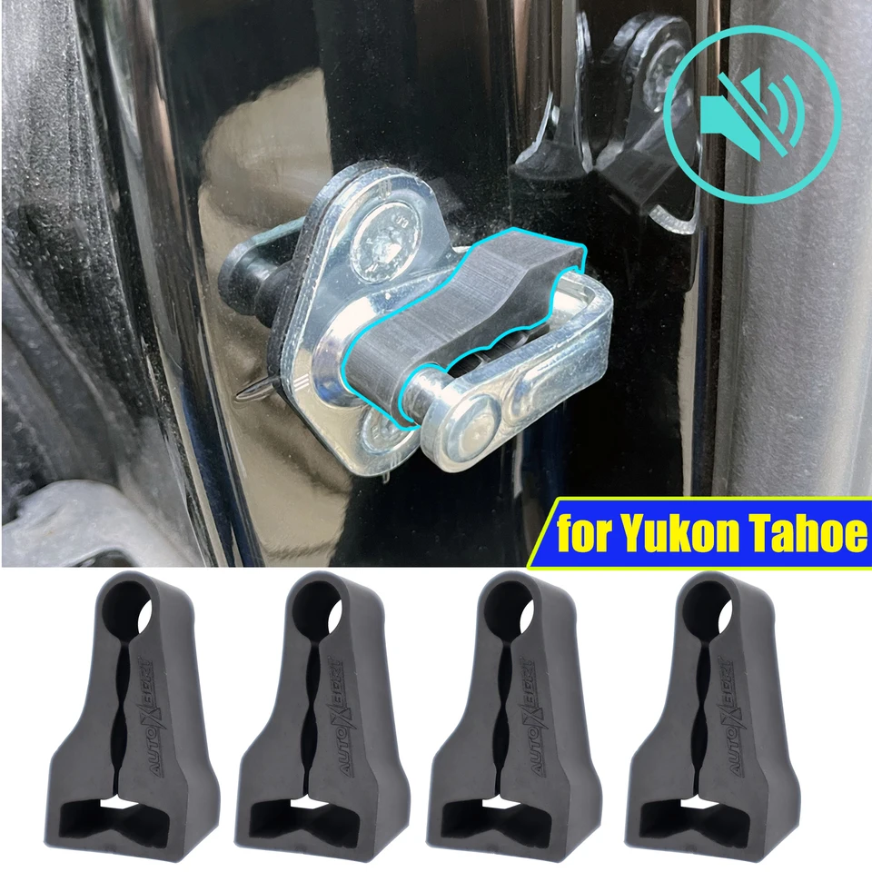Buffer zvukového tlmiča Dvere Buffer pre GMC Yukon pre Chevrolet Tahoe 2007–2014 Rattling Stop Stop Screaks Nepočet