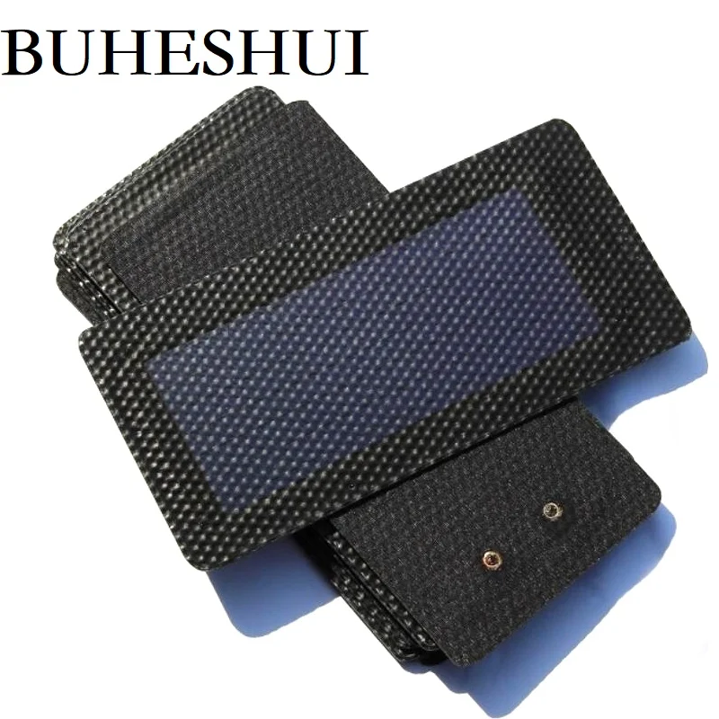 Buheshui 0,3 W 1,5 V Flexibilné solárne články Amorfný kremík dokáže skladacie veľmi štíhle solárne panelové vzdelávacie súpravy 2ks bezplatné prepravu