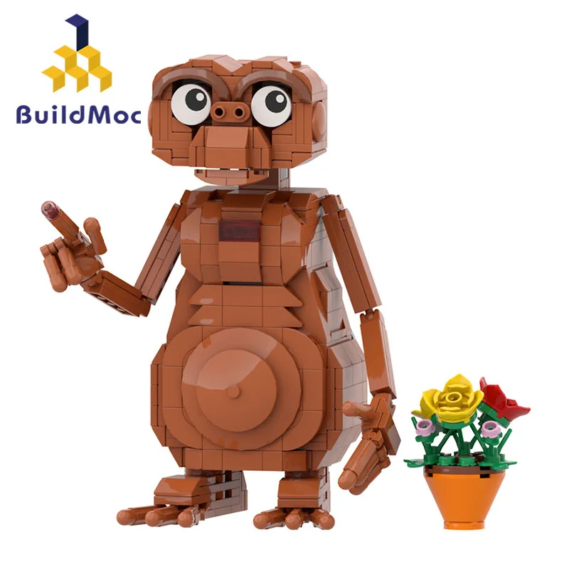 BuildMoc cudzí tvorba bábiky pre bábiky Ozdoby Build Block Block Hračky