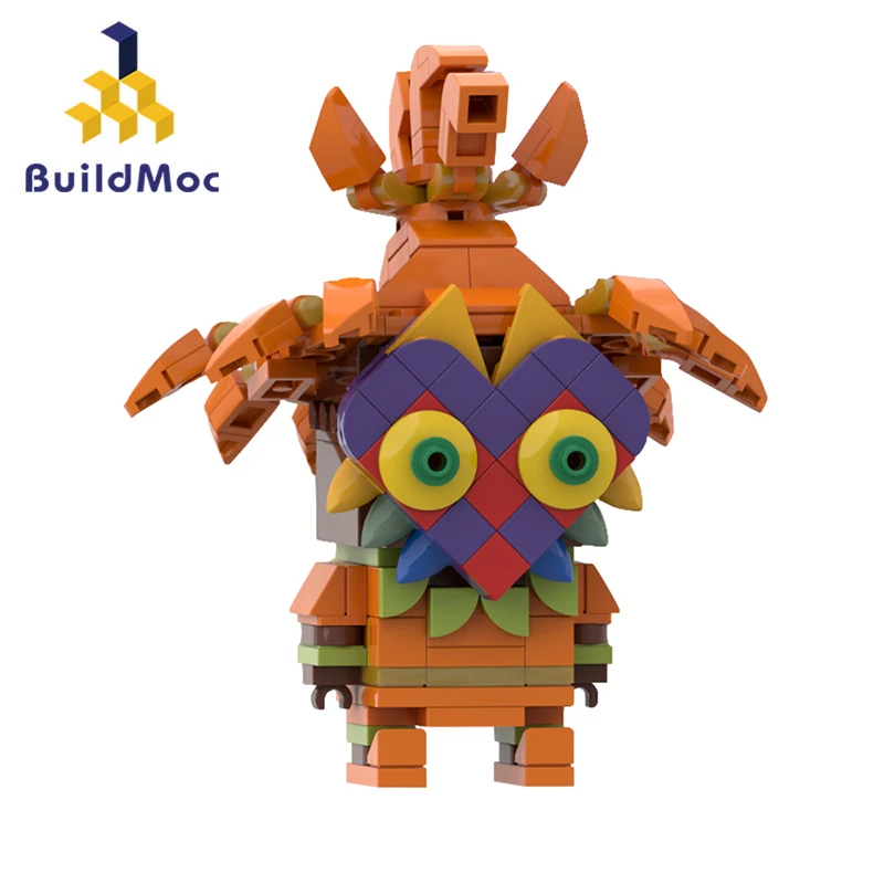 BuildMoc slzy Kráľovstva lebky dieťa pre Zelda Building Blocks Classic Game Anime Rolu Model DIY Hračky Birthday Vianočný darček