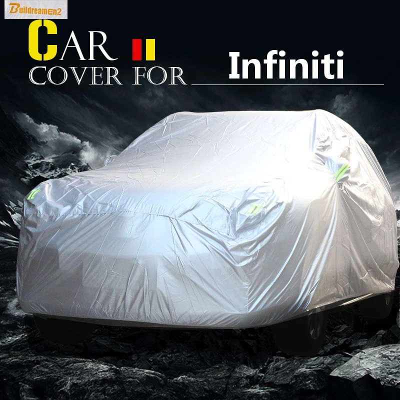 BuildReamen2 Cover Cover Sun Shade Anti UV Rain Snow Scratch Scratch Dust Vodotesný pre Infiniti G37 G35 G25 M25 M35 M37