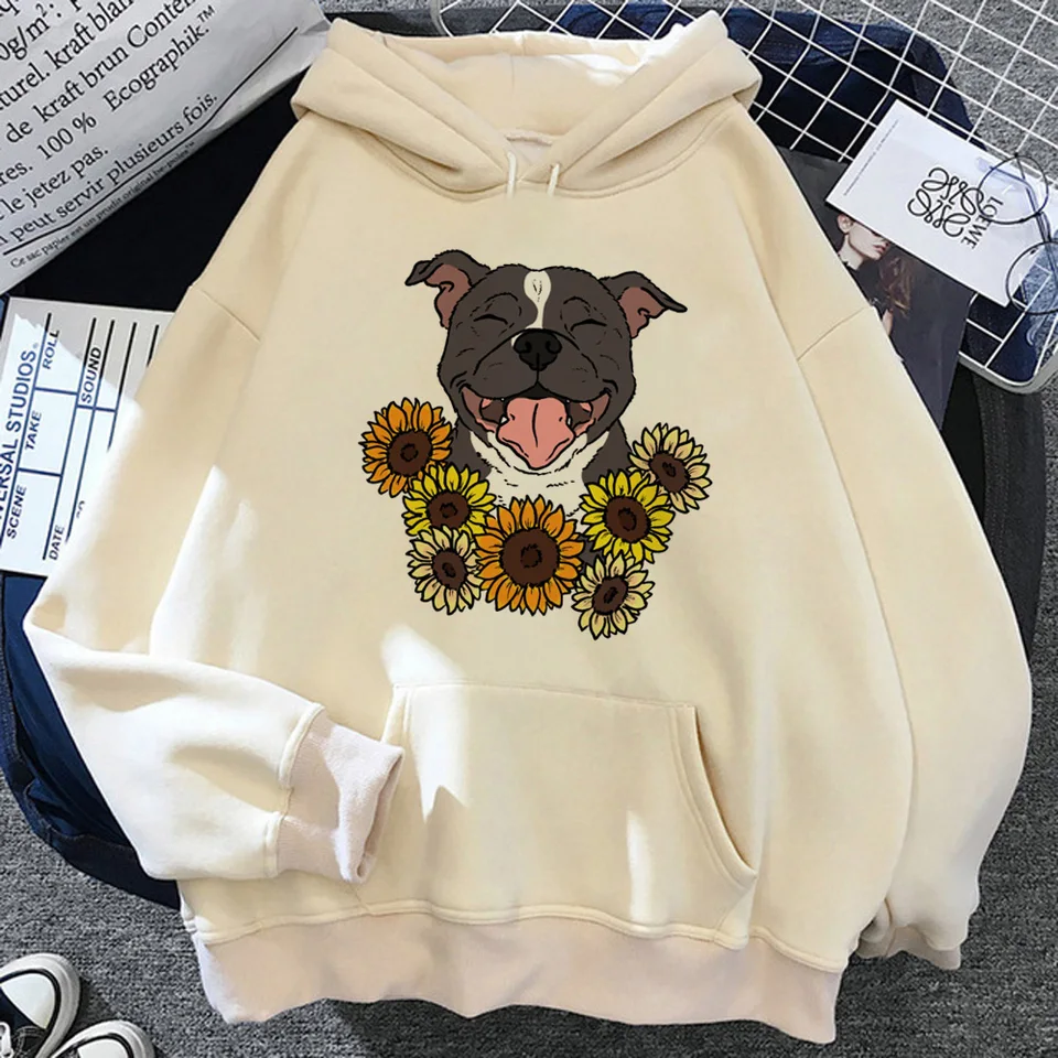 Bull Terrier Hoodies Ženy Vintage anime oblečenie Hoddies ženy harajuku tracksuit
