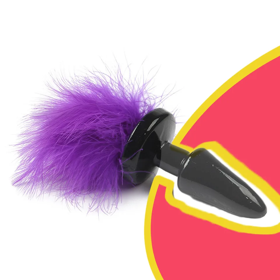 Bullet Butt Plug Silikone Bunny Furry Tail Obrovská sexuálna hračka Skutočne preskúmajte zadok psie hraním žien stimuluje cosplay veľa