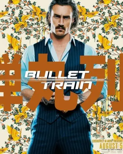 Bullet Train Movie Tlač Art Canvas plagát pre obývaciu izbu dekorácia domáca stena obrázok