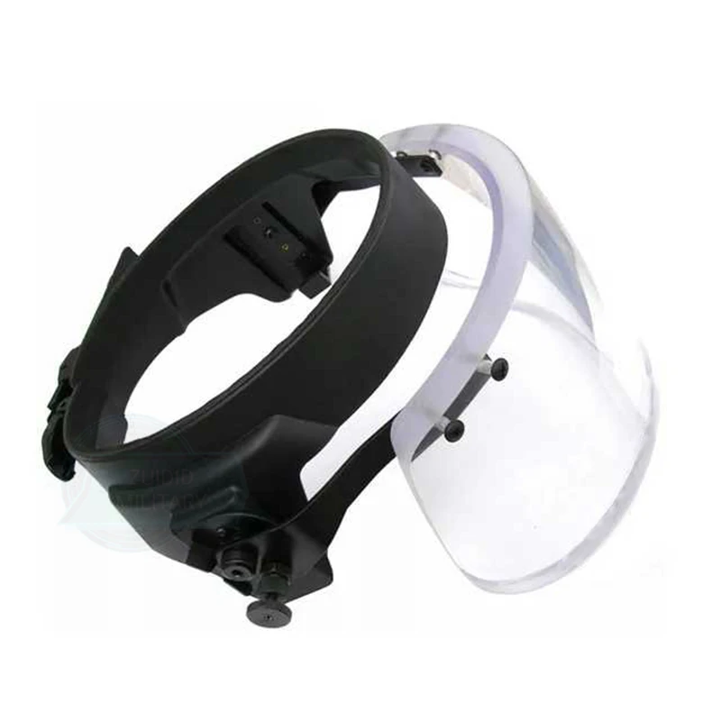 Bulletproof Helma Visor NIJ 3A Maska pre balistický štít na tvár prilby